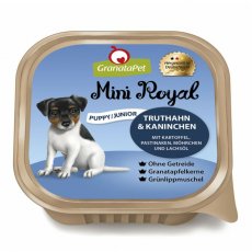 Granatapet mini royal puppy nyúl/pulyka 150g