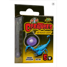 Creatures LED Black Light éjszakai izzó 5 W