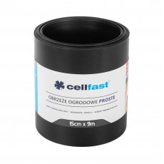 Cellfast Ágyásszegély 15cm x 9m fekete