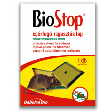 Biostop egérfogó ragasztó lap