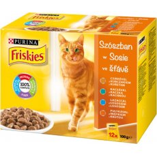 Friskies cat csirkés (12x85g)