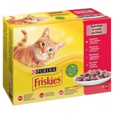 Friskies cat Marhás (12x85g)