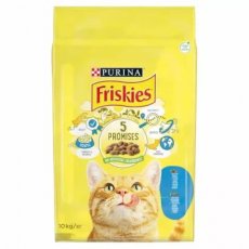 FRISKIES Lazaccal és hozzáadott zöldségekkel száraz macskaeledel 1,7 kg