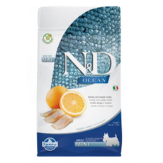 N&D Dog Ocean hering & narancs felnőtt mini száraz kutyatáp 800g
