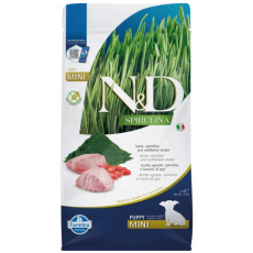 N&D Spirulina Dog bárány kölyök mini száraz kutyatáp 2kg