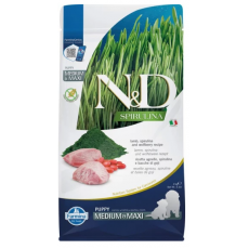 N&D Spirulina Dog bárány kölyök medium/maxi száraz kutyatáp 2kg