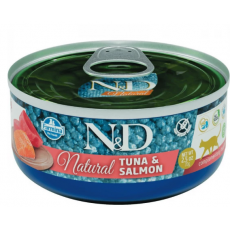 N&D Ocean macska konzerv tonhal & lazac 70g
