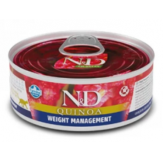 N&D Quinoa Cat macska konzerv weight management 80g