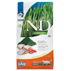 N&D Spirulina Cat hering, felnőtt száraz macskaeledel 1,5kg