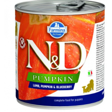 N&D Dog, Bárány & Áfonya Sütőtökkel kölyök kutyakonzerv 285g