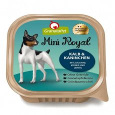 Granata Pet Mini Royal borjú és nyúl 150g