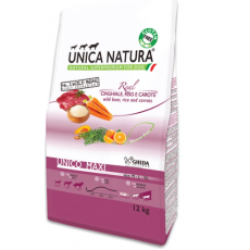 Unica Natura UNICO MEDIUM/MAXI vaddisznóhússal, száraz kutyatáp 12kg