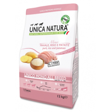 Unica Natura UNICO MONO malachússal száraz kutyatáp 12kg
