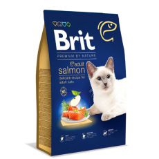 Brit Premium Cat Adult salmon, lazacos macskatáp 8kg