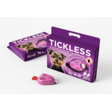 Tickless pet ultrahangos bolha, kullancsriasztó pink 1db