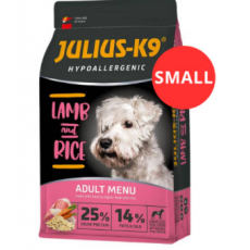 JULIUS-K9 ADULT HYPOALLERGENIC Lamb&Rice; bárány&rizs;, száraz kutyatáp 3 kg