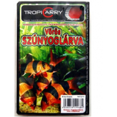 Fagyasztott TropiCarry Vörös szúnyoglárva, díszhalak részére 100g / 30 adag