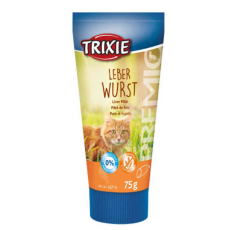 Trixie Premio Leber Wurst Creme, jutalomfalat krém májas macskák részére 75g