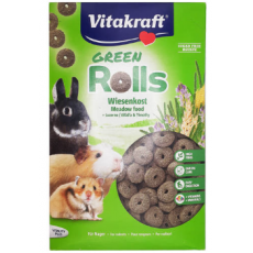 Vitakraft Green Rolls - kiegészítő eleség, lucerna karika rágcsálók részére 500g