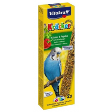 Vitakraft Kracker Dupla Rúd gyógynövény,paprika kiegészítő eleség hullámos papagáj részére 60g