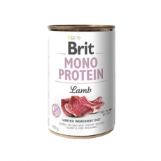 Brit Mono Protein Lamb - bárányos kutyakonzerv 400 g