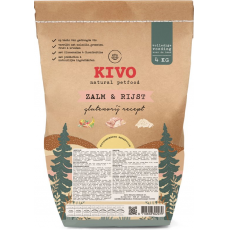 Kivo lazac, rizs hidegen sajtolt száraztáp felnőtt kutyáknak 4kg