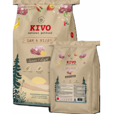 Kivo bárány, rizs hidegen sajtolt száraztáp felnőtt, idős kutyáknak 14kg