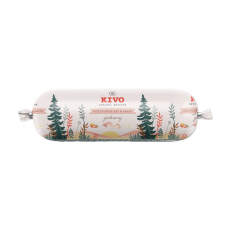Kivo párolt csirkehús és lazac 600g