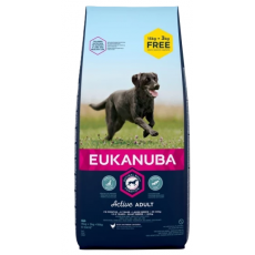Eukanuba Adult Large , nagytestű kutyáknak szárazktáp 15+3kg