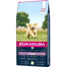 Eukanuba Puppy Large Lamb & Rice, nagytestű kölyök bárányos száraz kutyatáp 12kg
